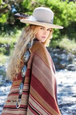 Carracas Concho Belt-Brown