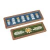 Floral Enamel Tray Set 2 Floral Enamel Tray Set -Fashion Store 40700537
