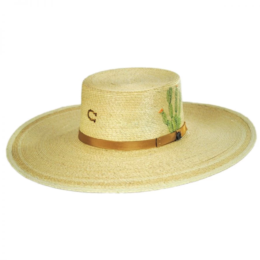 CHARLIE 1 HORSE Charlie 1 Hat-Cactus Palm Straw Planter Hat 3 CHARLIE 1 HORSE Charlie 1 Hat-Cactus Palm Straw Planter Hat