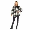 Highland Plaid Shacket-Black 1 Highland Plaid Shacket-Black -Fashion Store 80340037bk