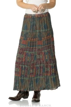 Double D Ranchwear Great Camps Skirt-ONE ONLY