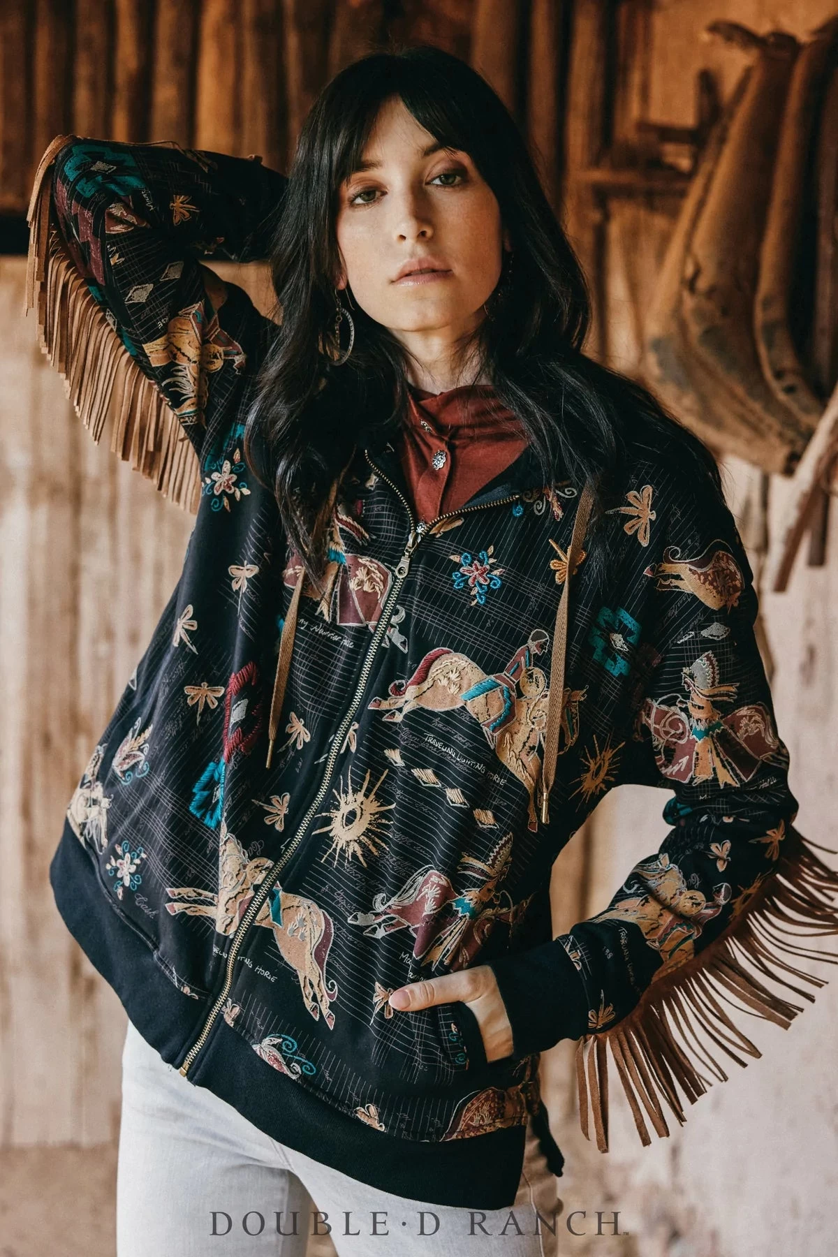 Double D Ranchwear Dragonfly Hoodie 4 Double D Ranchwear Dragonfly Hoodie - Image 2