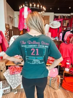 Rolling Stones 78 Ticket Boyfriend Tee -Fashion Store IMG 08532