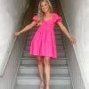 Savvy Pink Swing Dress