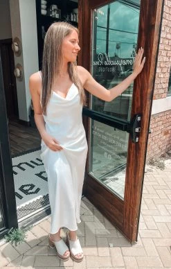 New Romantics Midi Slip Dress