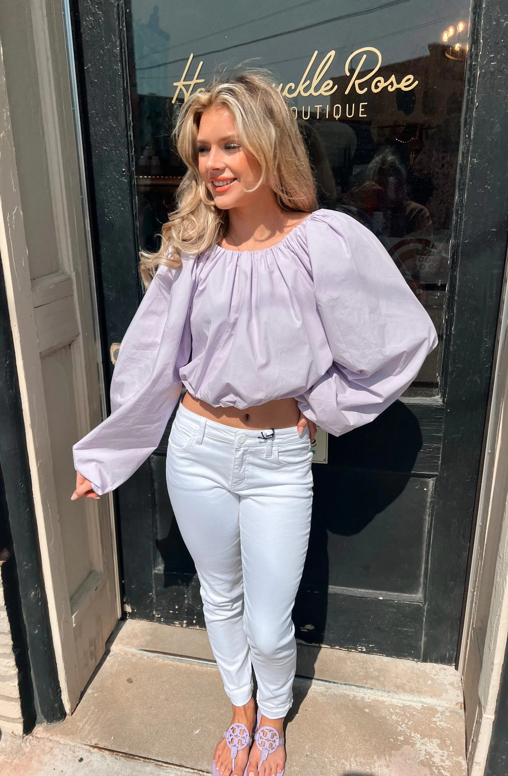 Lilac Bubble Top 4 Lilac Bubble Top - Image 2