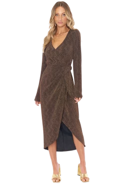Show Me Your Mumu Kimora Wrap Dress-Squiggle