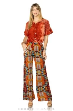 Double D Ranch Canter Top - Rodeo Red