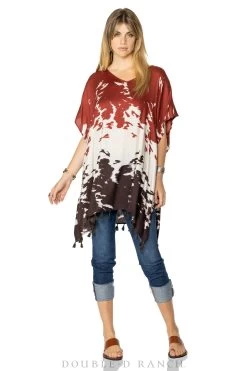 Double D Ranchwear Pinto Paint Poncho