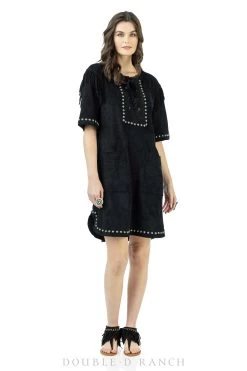 Double D Ranch Far Out West Tunic-Black