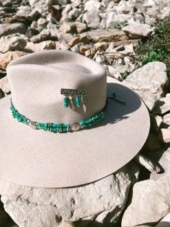 Feather In The Wind Hat Pin