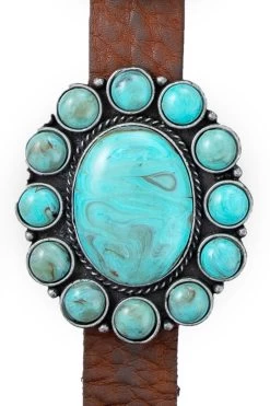 Double D Amarillo Concho Belt