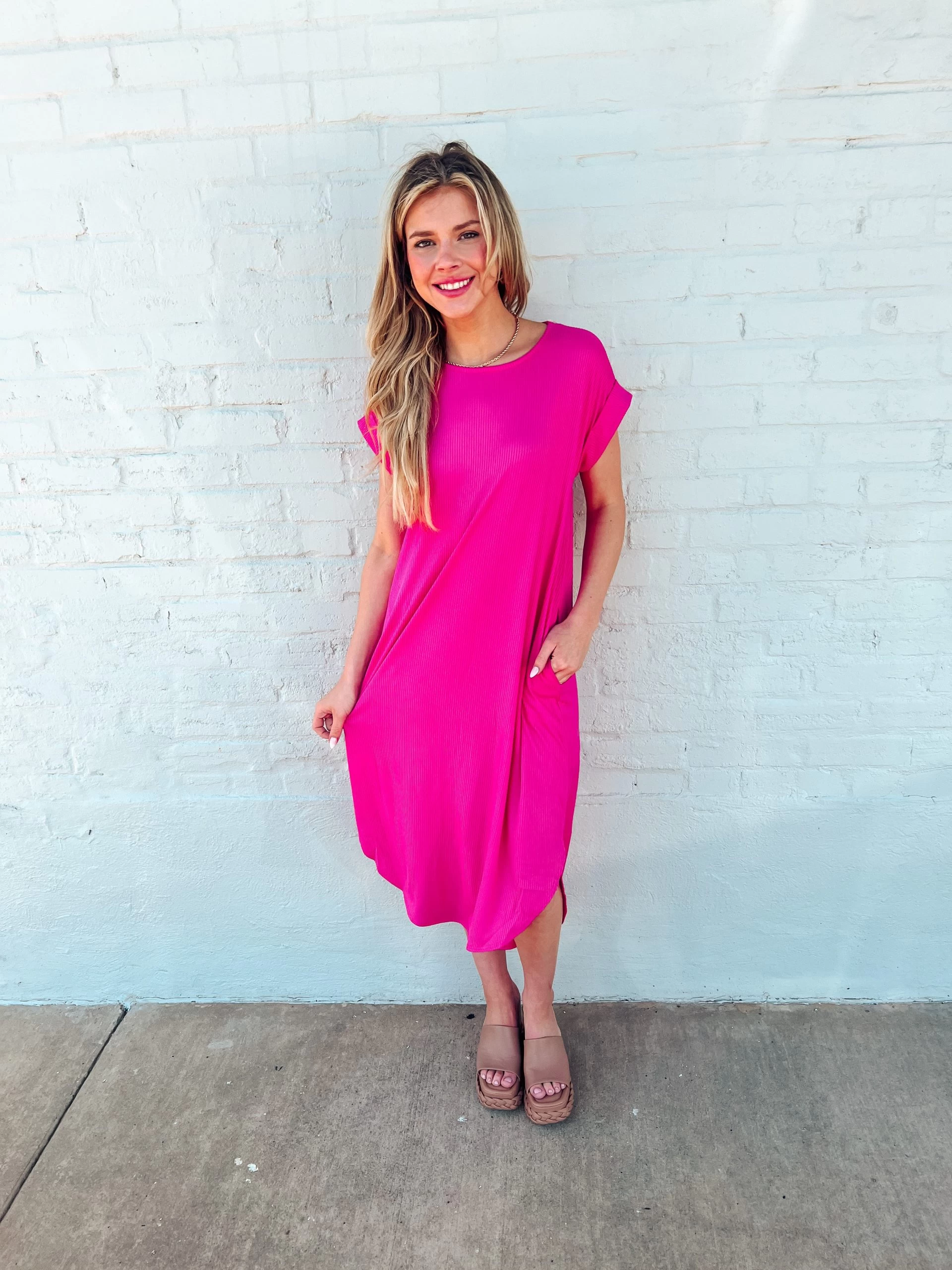 Runnin Around T Shirt Midi Dress 3 Runnin Around T Shirt Midi Dress