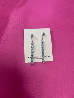 Turquoise Long Earrings
