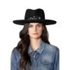 Double D Ranch Trade Silver Hat - Black