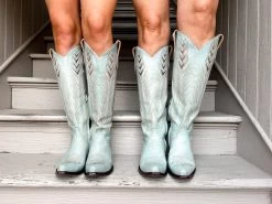 Emmer Tall Relaxed Fit - Blue And Rose Gold