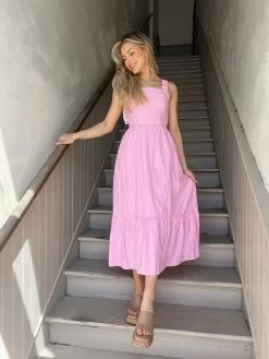 Ashton Pin Stripe Maxi Dress