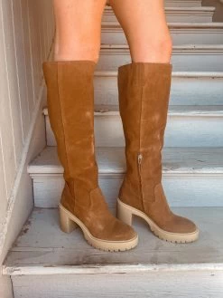 Dolce Vita Corry H20 Boots - Dark Brown Suede