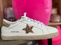 Vintage Havana Eliza Leopard Star Low Top Sneaker