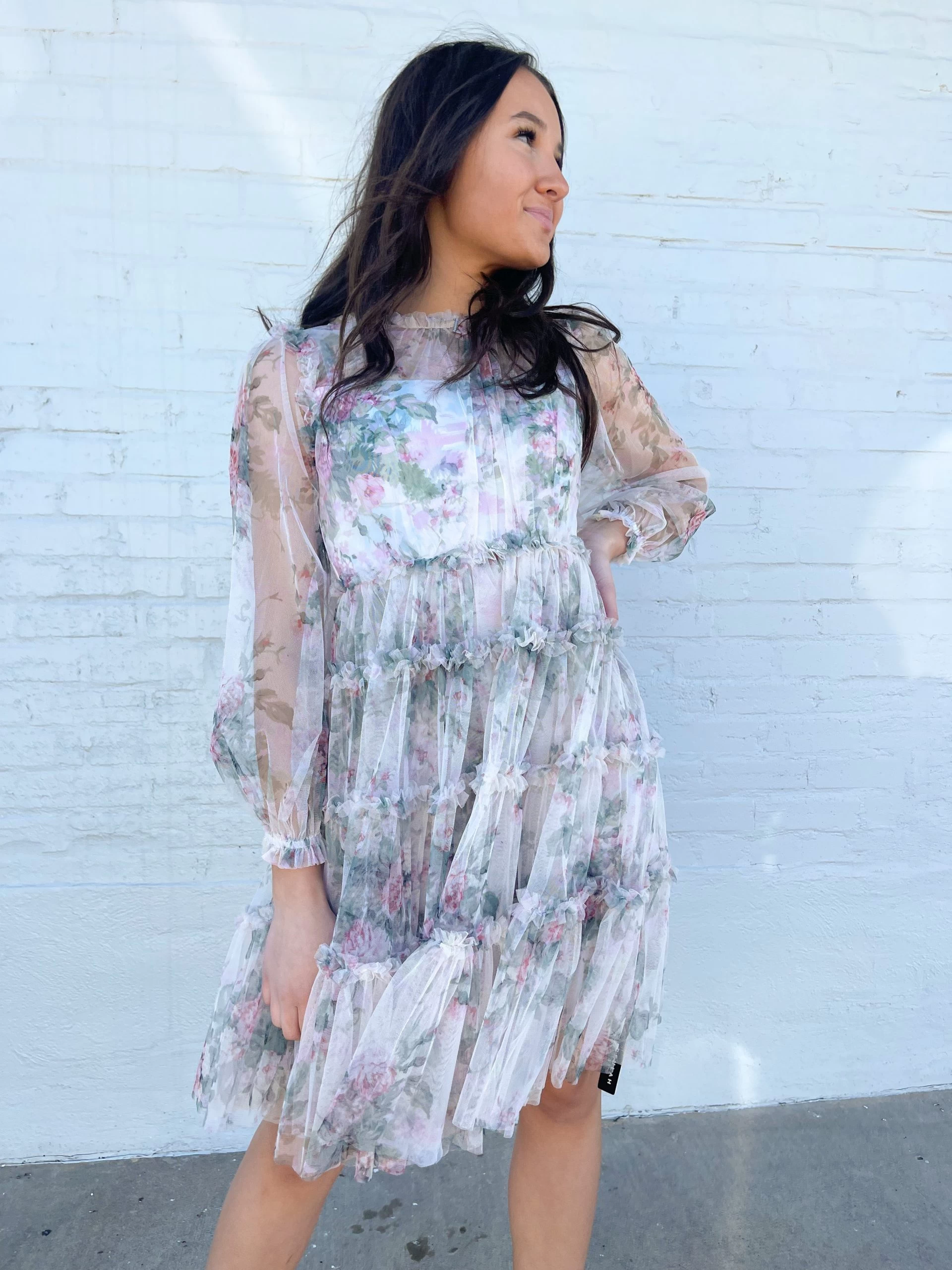 Garden Party Floral Dress