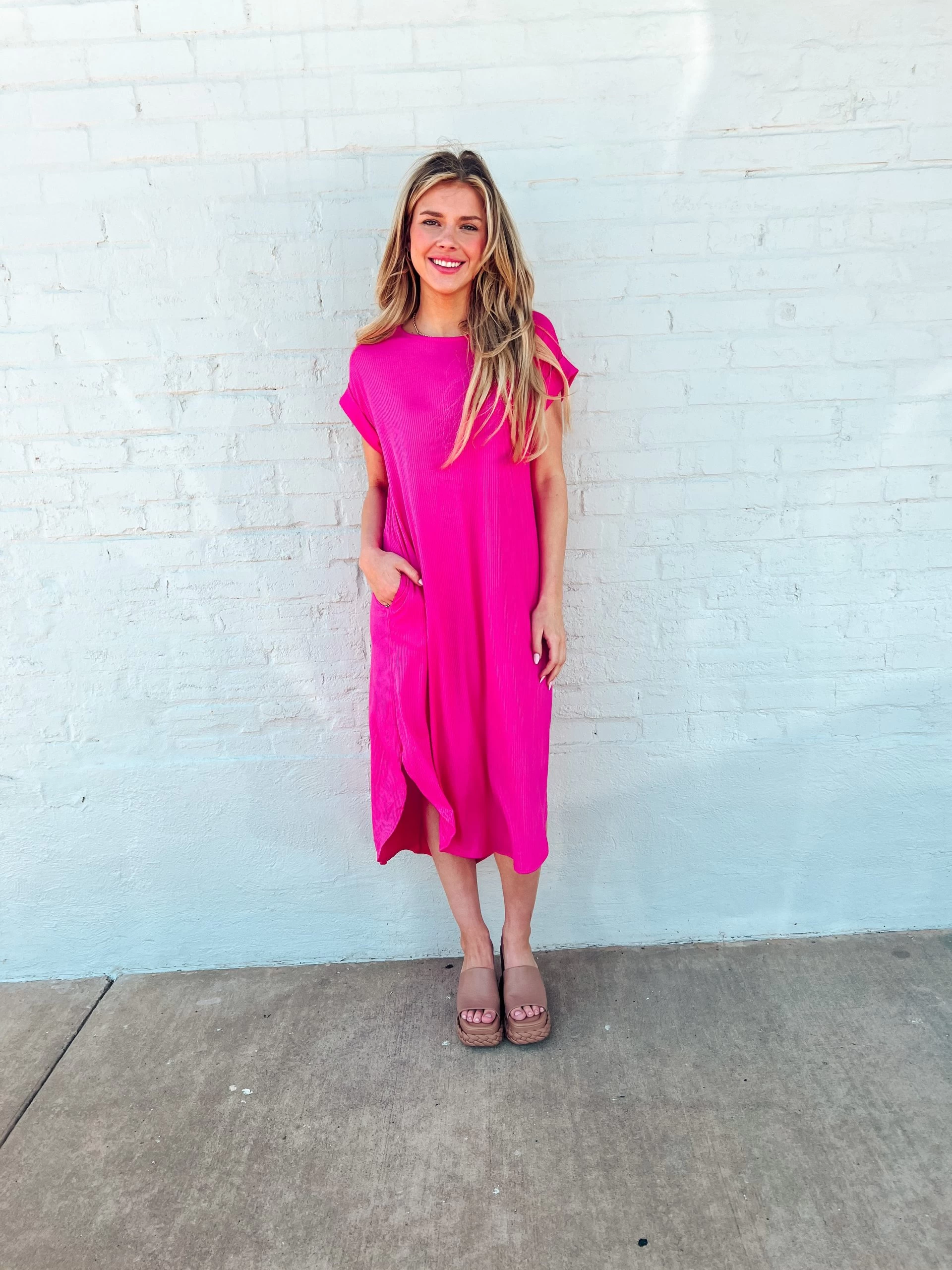 Runnin Around T Shirt Midi Dress 5 Runnin Around T Shirt Midi Dress - Image 3