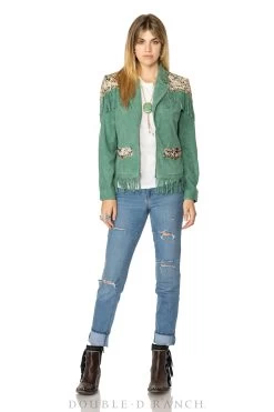 Double D Ranch Chrome Jacket - Lucky Shamrock