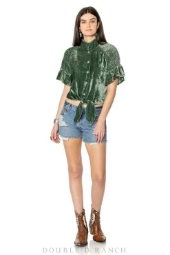 Double D Ranch Canter Top - Lucky Shamrock