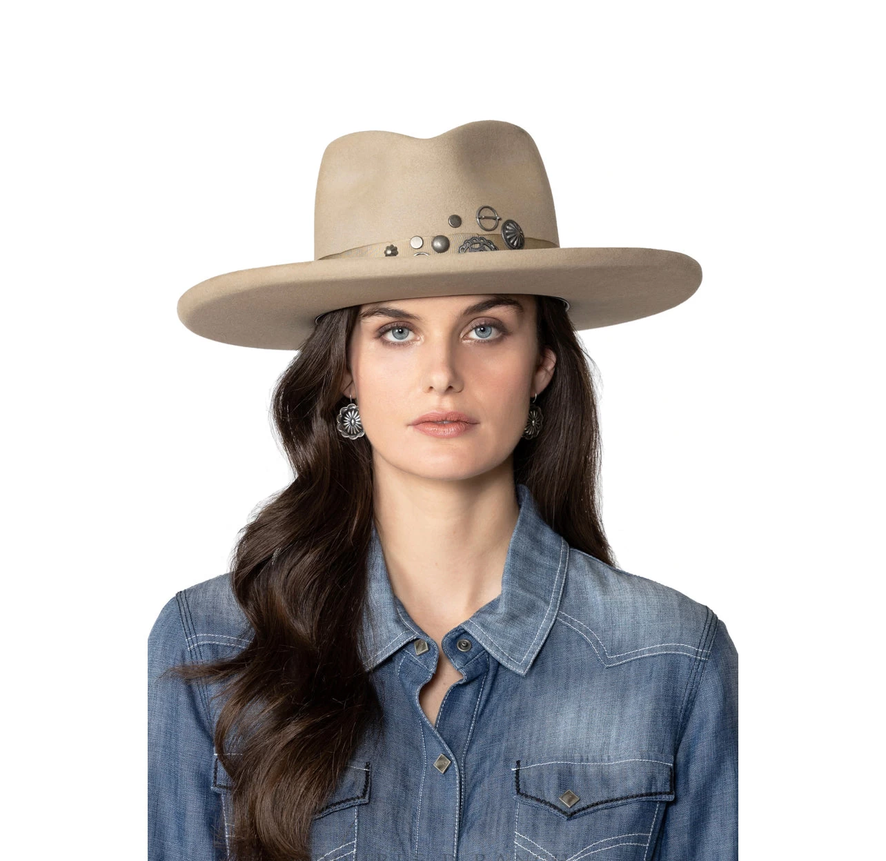 Double D Ranch Trade Silver Hat - Fawn 3 Double D Ranch Trade Silver Hat - Fawn