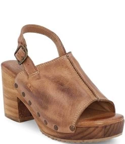 Bed Stu Marie Block Heel - DD Tan