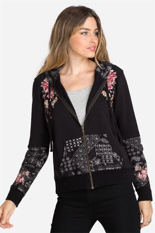 Johnny Was Joanna Bandana Mix Zip Up 3 Johnny Was Joanna Bandana Mix Zip Up