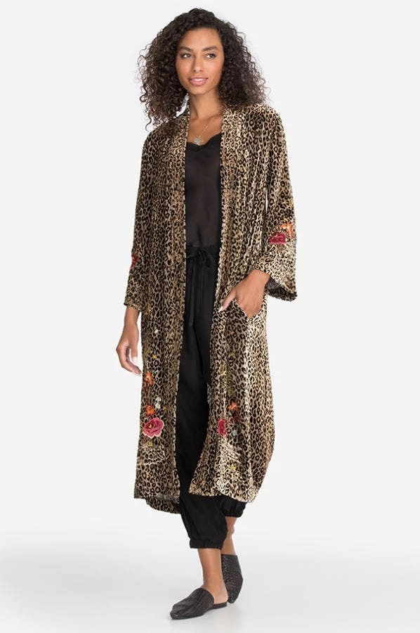 Johnny Was Keone Velvet Kimono Coat 4 Johnny Was Keone Velvet Kimono Coat - Image 2