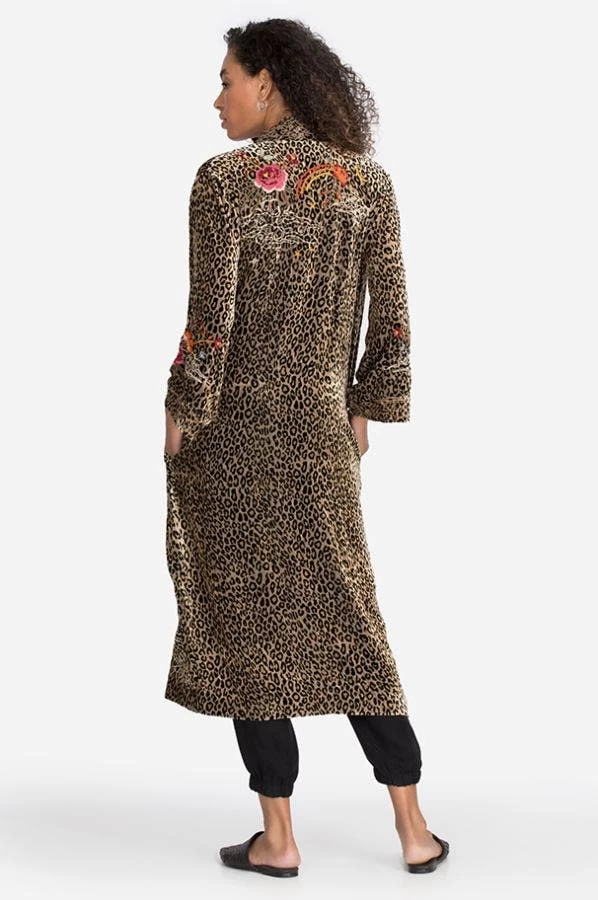 Johnny Was Keone Velvet Kimono Coat 5 Johnny Was Keone Velvet Kimono Coat - Image 3