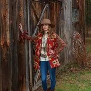 Tasha Polizzi Meadow Jacket-Cardinal