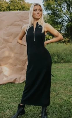 Show Me Your MUMU Black Maxi Dress